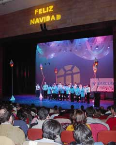 Grupo perteneciente al Colegio de Educacin Especial Nmero 1 de Valladolid